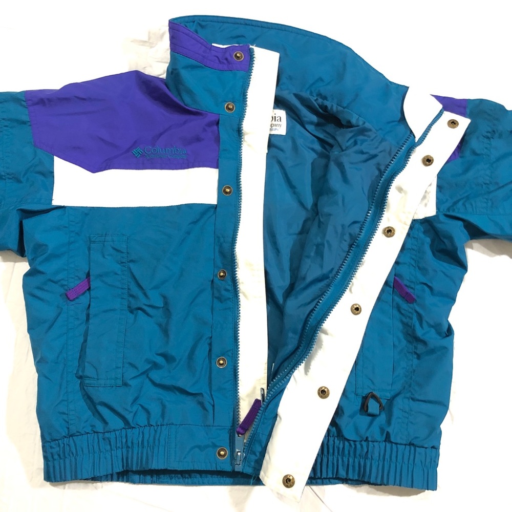 Vintage Kids Columbia Jacket 7-8 - Picture 4 of 8